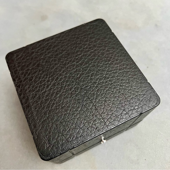 PATEK PHILIPPE Black Watch Box + Outer Box 4.60x4.60x3.5 inches - Picture 7 of 9